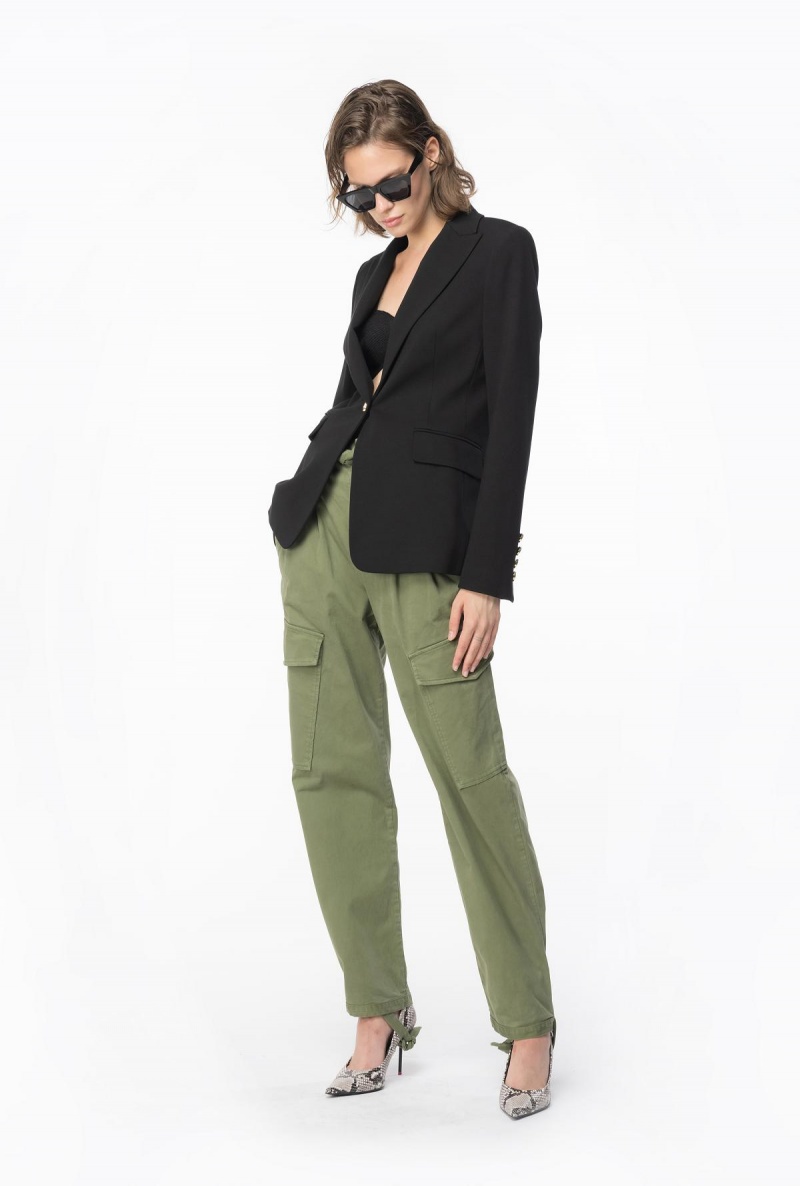 LIMO BLACK Pinko Single-breasted blazer | MMYHR16303