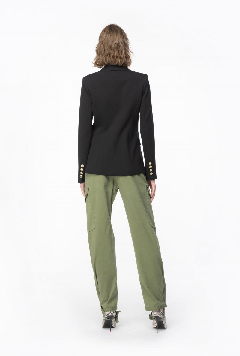 LIMO BLACK Pinko Single-breasted blazer | MMYHR16303