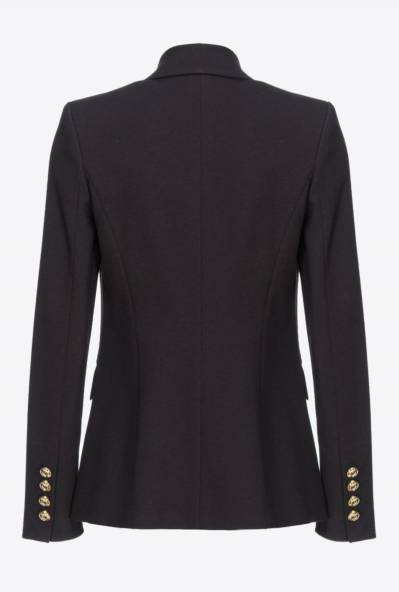 LIMO BLACK Pinko Single-breasted blazer | MMYHR16303