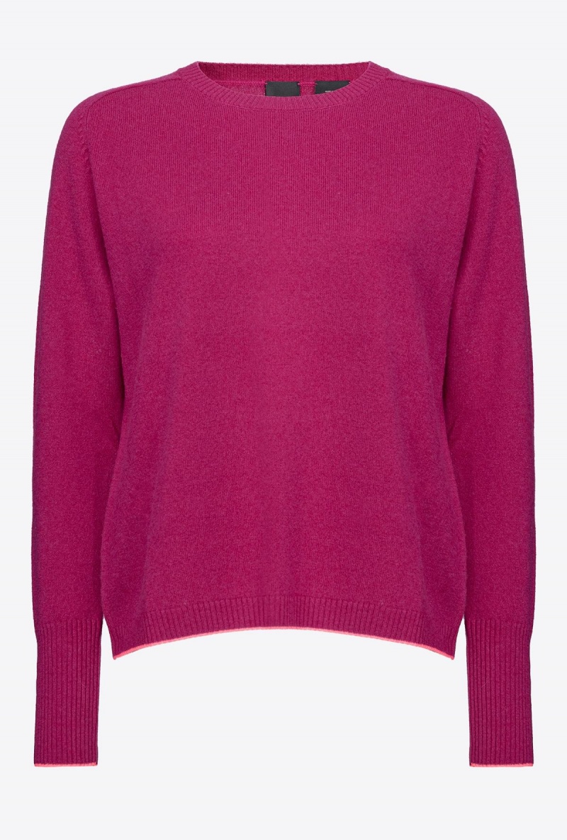 MAGENTA PURPLE Pinko Cashmere sweater | MYXMI22717
