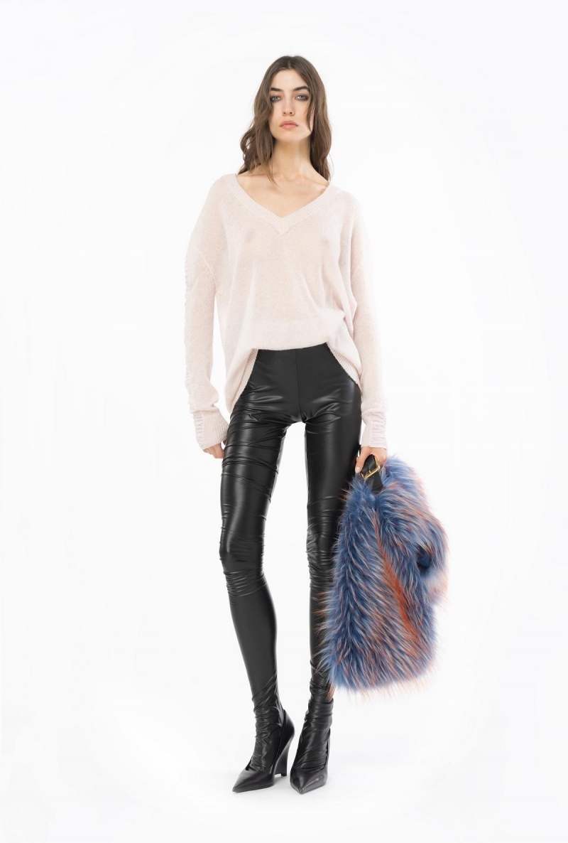 NUDE - BABY Pinko Dress in brushed knit alpaca-blend | LMYSX77187