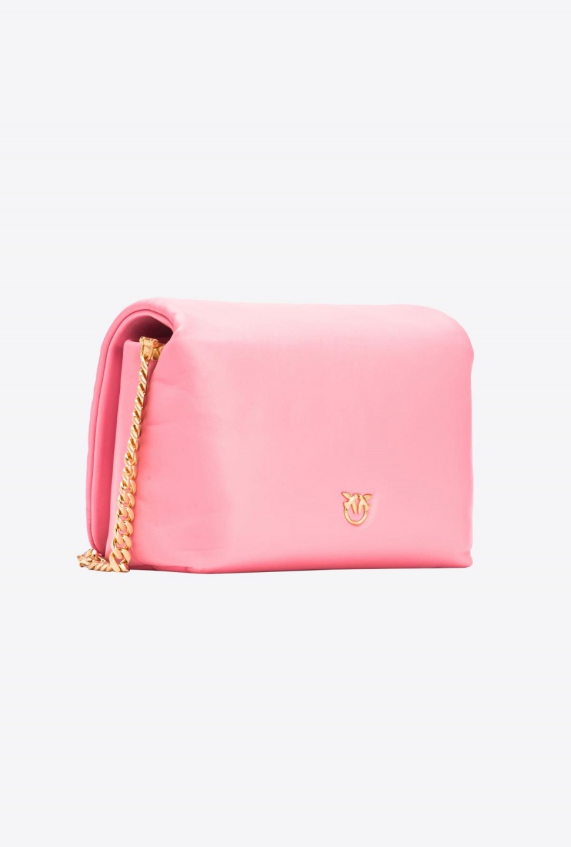 PEONY-BRUSHED GOLD Pinko Galleria Classic Love Bag Click Puff | MYJBT32897