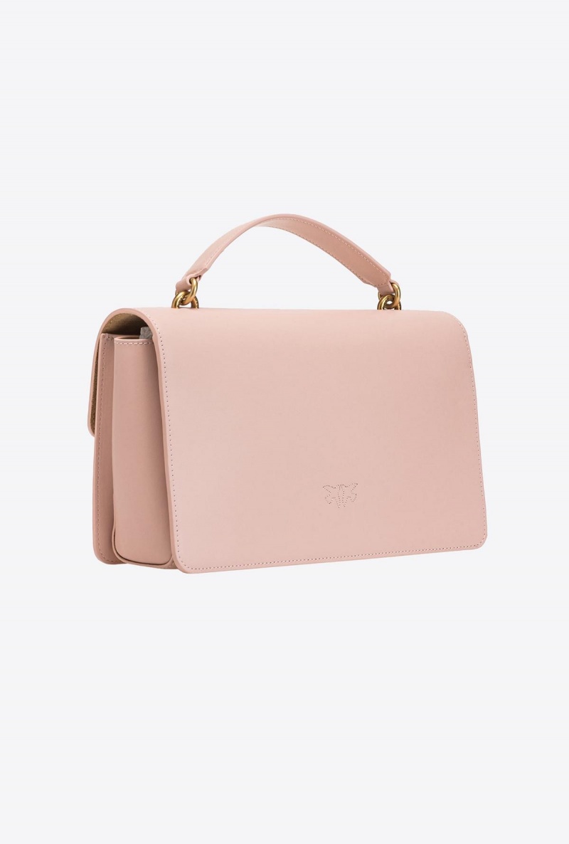 PINK/DUSTY PINK-ANTIQUE GOLD Pinko Classic Love Bag One Light | GMYUC44998