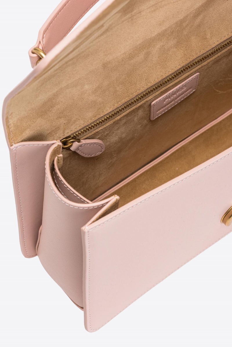 PINK/DUSTY PINK-ANTIQUE GOLD Pinko Classic Love Bag One Light | GMYUC44998