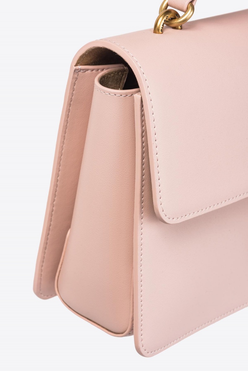 PINK/DUSTY PINK-ANTIQUE GOLD Pinko Classic Love Bag One Light | GMYUC44998
