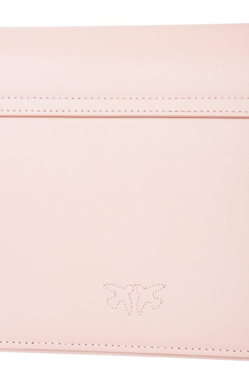 PINK/DUSTY PINK-ANTIQUE GOLD Pinko Classic Love Bag Click Hexagon Simply | GMYEC66512