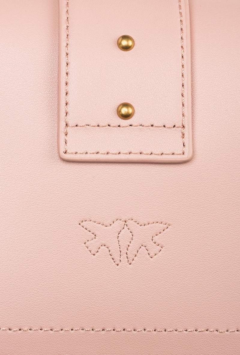 PINK/DUSTY PINK-ANTIQUE GOLD Pinko Mini Love Bag One Simply | EMYHC33665