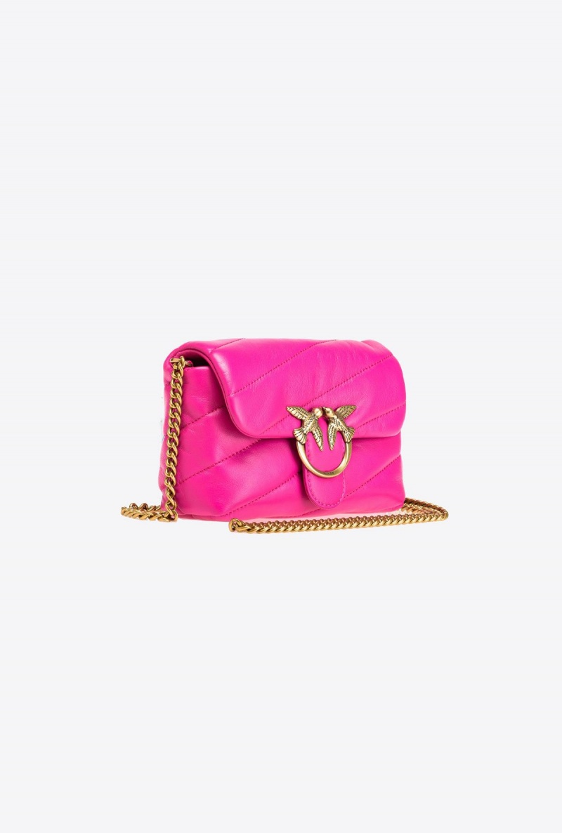 PINKO PINK-ANTIQUE GOLD Pinko Baby Love Bag Puff Maxi Quilt | MYEGJ73101