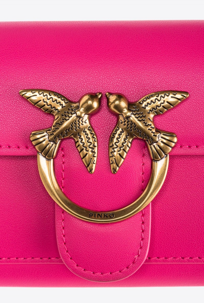 PINKO PINK-ANTIQUE GOLD Pinko Love Bag One Wallet Simply | FMYHY32826