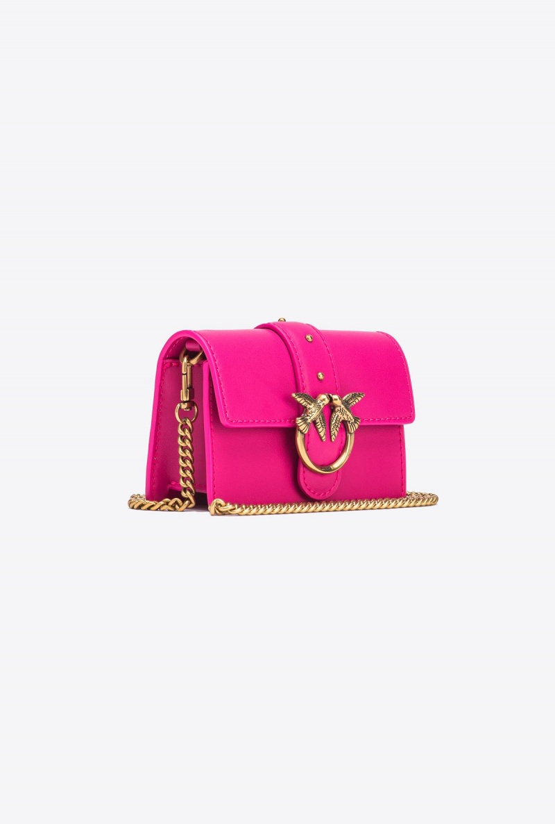 PINKO PINK-ANTIQUE GOLD Pinko Micro Love Bag One Simply | MYNEJ45341