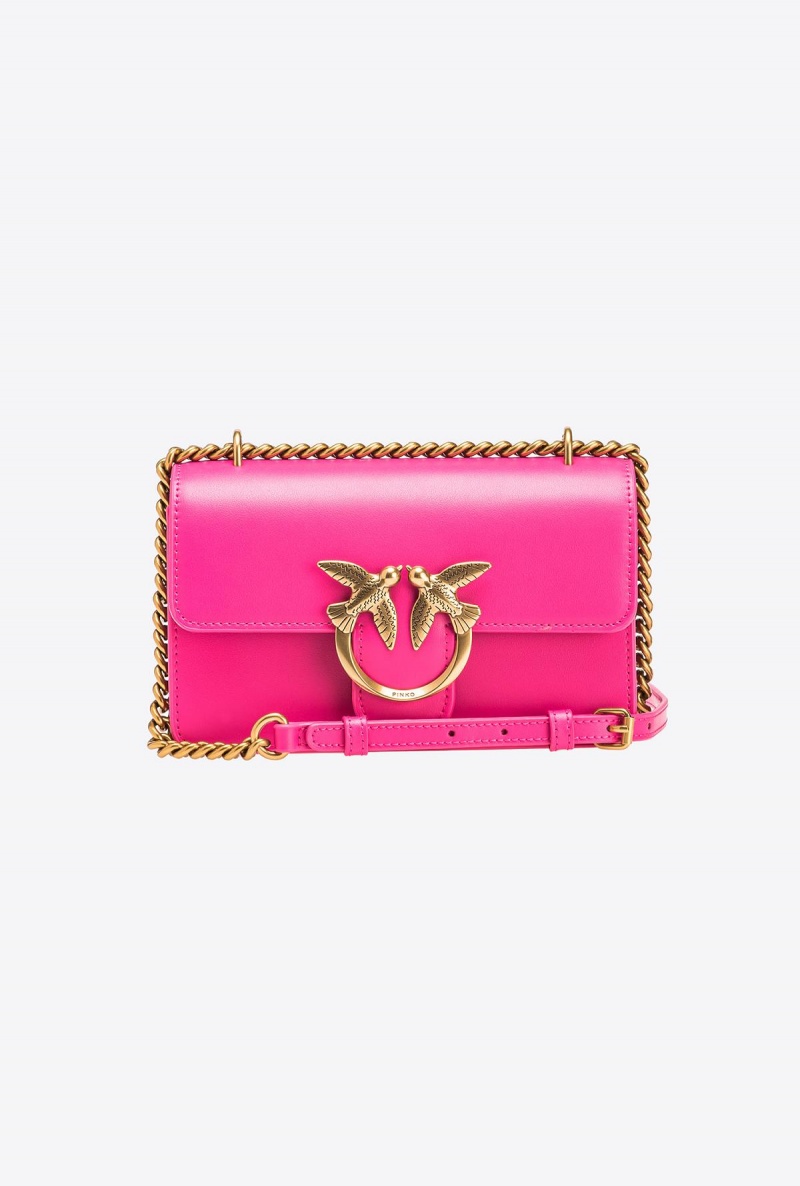 PINKO PINK-ANTIQUE GOLD Pinko Mini Love Bag One Simply | BMYSD63403
