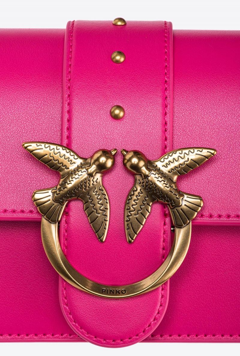 PINKO PINK-ANTIQUE GOLD Pinko Mini Love Bag One Simply | AMYDF47835
