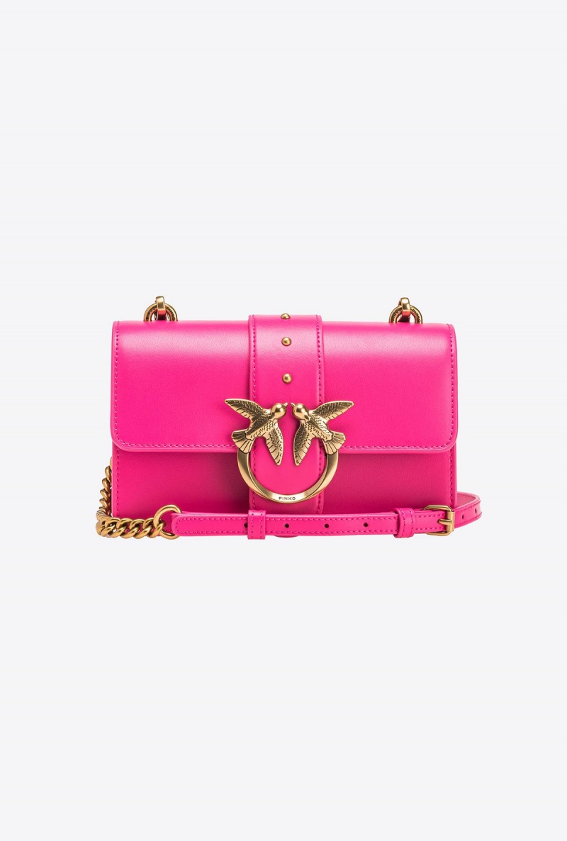 PINKO PINK-ANTIQUE GOLD Pinko Mini Love Bag One Simply | AMYDF47835
