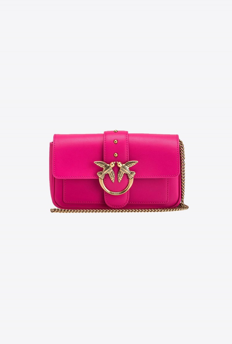 PINKO PINK-ANTIQUE GOLD Pinko Pocket Love Bag One Simply | TMYWZ64926