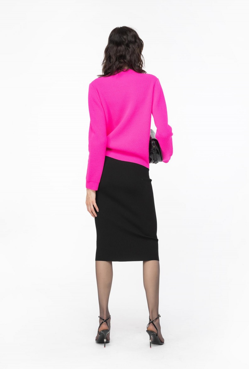 PINK LIGHTNING Pinko Ribbed wool and cashmere sweater | TMYPQ34937