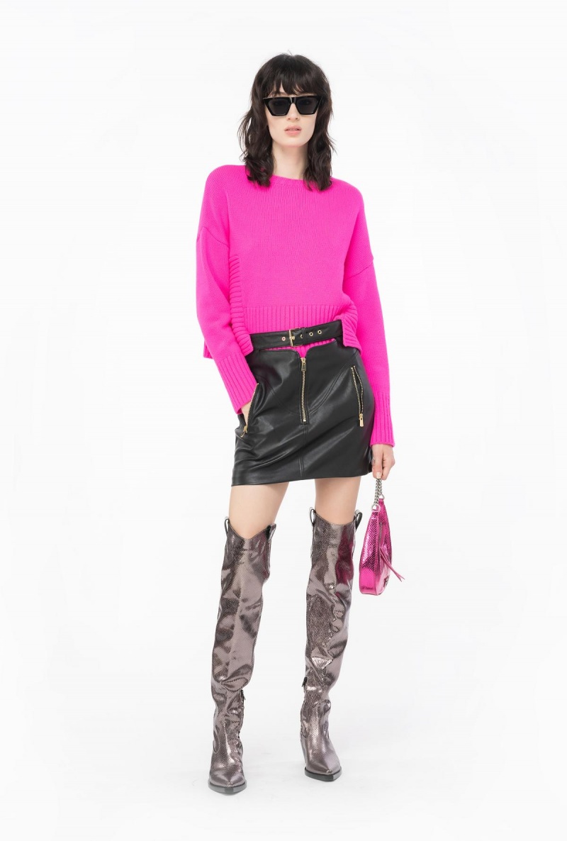 PINK LIGHTNING Pinko Wool and cashmere sweater | MYNEJ86993