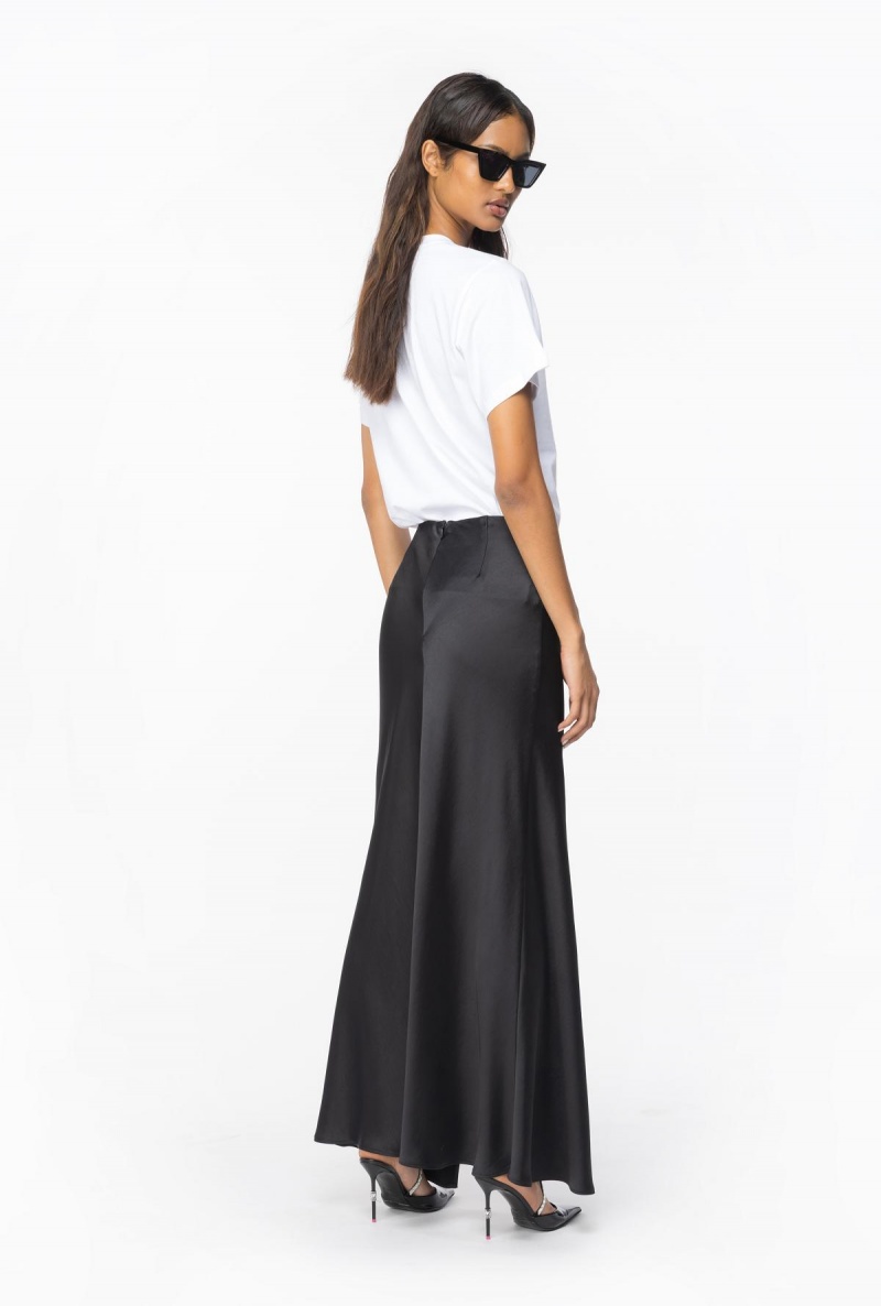 PURE WHITE Pinko T-shirt with shiny embroidery | GMYEC52806