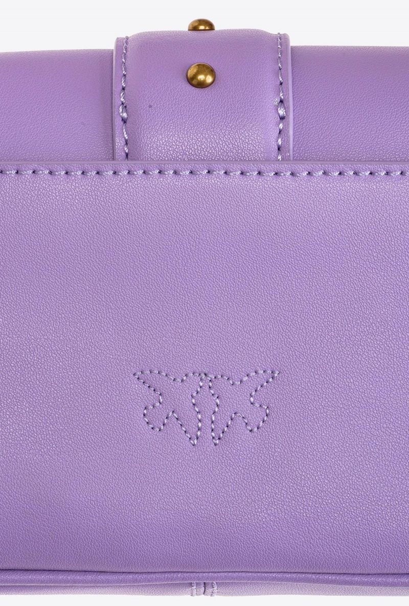 PURPLE TULIP-ANTIQUE GOLD Pinko Pocket Love Bag One Simply | QMYUV35915
