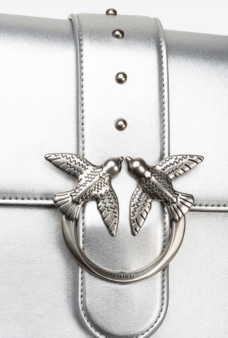 SILVER-OLD SILVER Pinko Classic Love Bag One Eva Limited Edition | MIOMOJO | LMYSX12248
