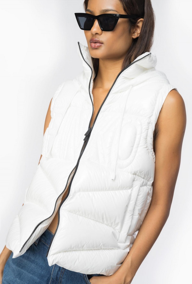 SNOW WHITE Pinko Down vest | EMYHC32658