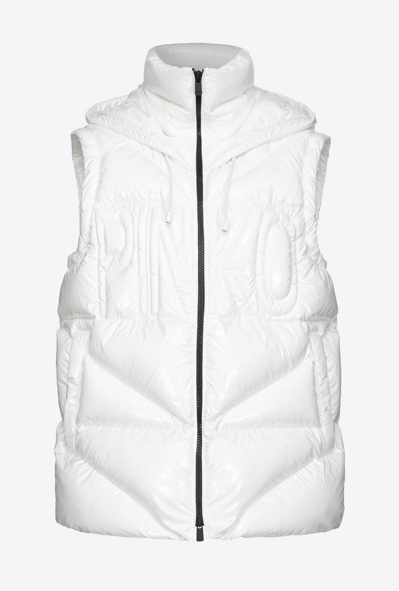 SNOW WHITE Pinko Down vest | EMYHC32658