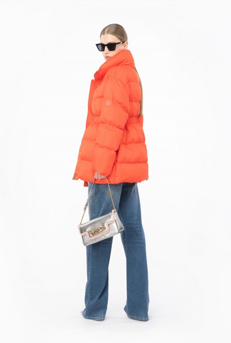 SURIMI ORANGE Pinko Padded high-neck jacket | DMYVO40630