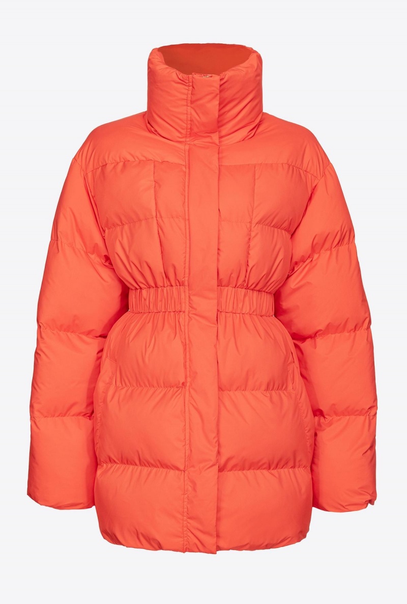 SURIMI ORANGE Pinko Padded high-neck jacket | DMYVO40630