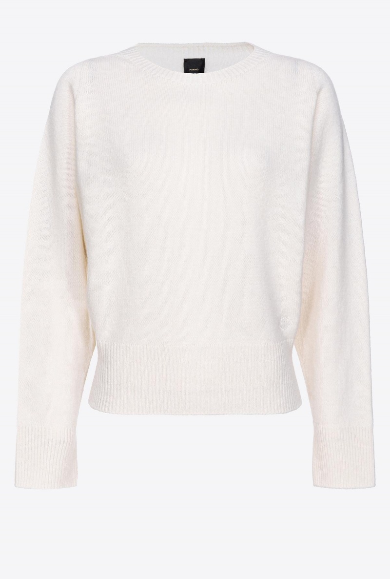SWAN WHITE Pinko Cashmere-blend pullover | MYICD23461