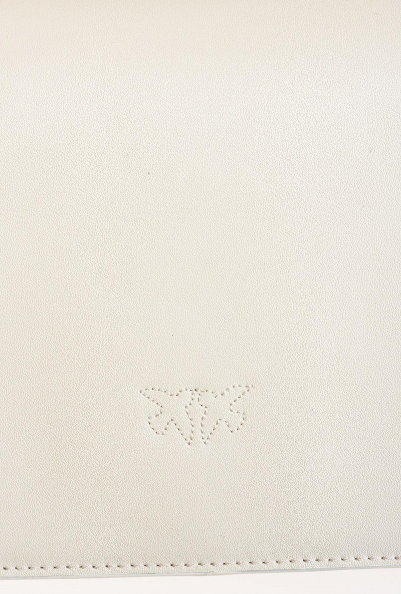 WHITE+WHITE-ANTIQUE GOLD Pinko Classic Love Bag One Light | MYZPD29822