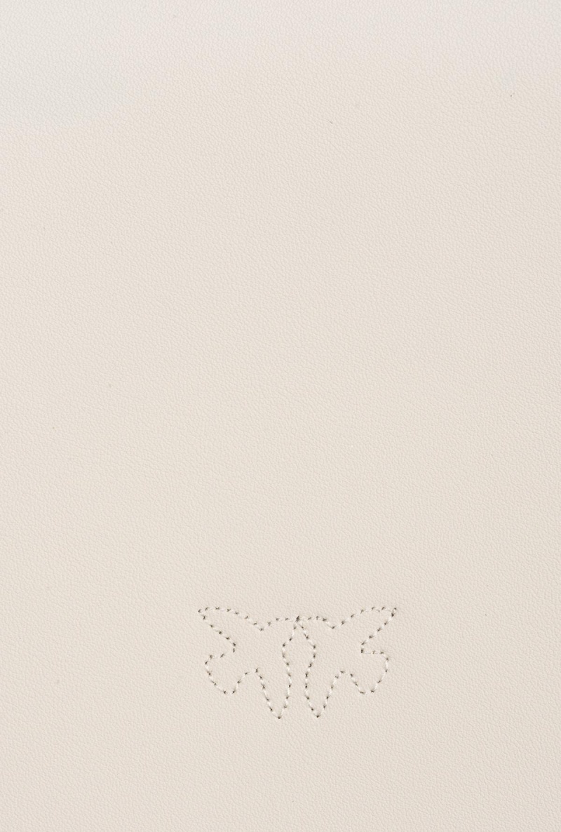 WHITE+WHITE-OLD SILVER Pinko Classic Love Bag One Simply | FMYHY45963