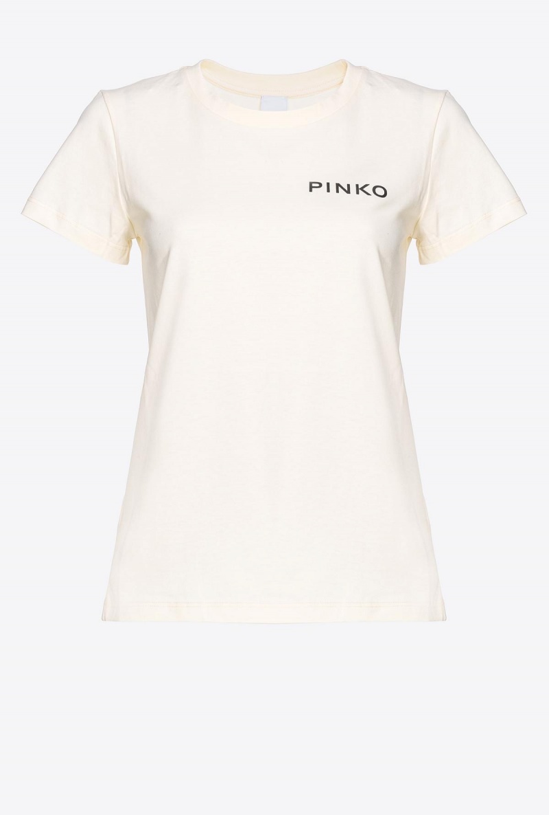 WINTER WHITE Pinko Lady T-shirt | MYQCS20086