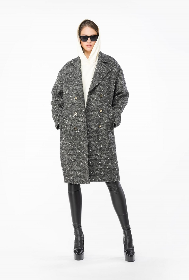 WINTER WHITE Pinko Lady hoodie | FMYUI11217