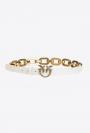 WHITE+WHITE-ANTIQUE GOLD